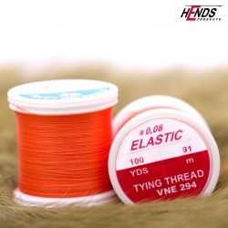 Hends Elastic Thread VNE294 0,08mm 91m - Oranžová