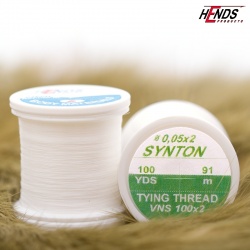 Hends Synton Thread 0,05 x 2mm 91m VNS100 - Biela