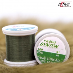 Hends Synton Thread 0,05 x 2mm 91m VNS103 - Metalická