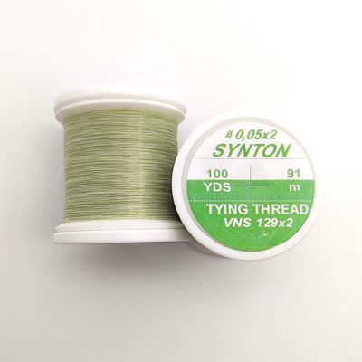 Hends Synton Thread VNS129 0,05mm x 2 91m - Green/Grey