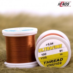 Hends Ultrafine Thread 0,04mm 91m VNU102 - Hrdzavá hnedá