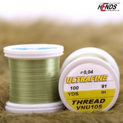 Hends Ultrafine Thread 0,04mm 91m VNU105 - Olivová