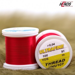 Hends Ultrafine Thread 0,04mm 91m VNU107 - Červená