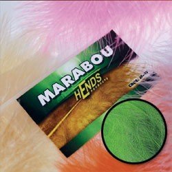 Hends Marabou Perie M08 - Zelená fluo