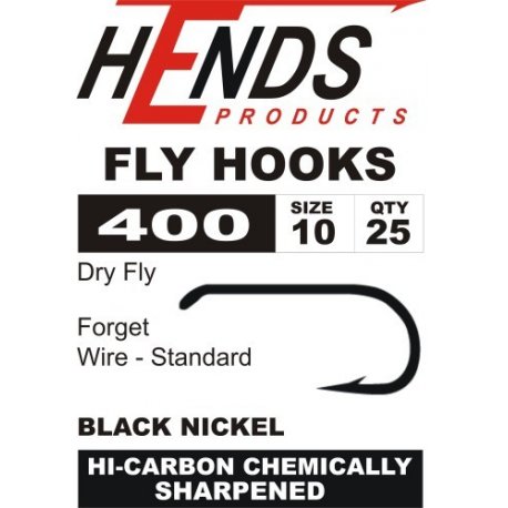 Fly Tying Hook Hends 400 – Size 18 – Bronze - Flyfishing-slavia.com