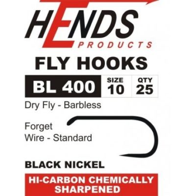 Fly Tying Hook Hends BL400 – Size 18