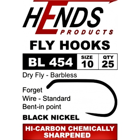 Fly Tying Hooks Hends BL454 – Size 20 - Flyfishing-slavia.com
