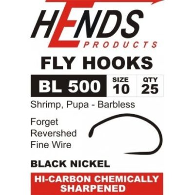Fly Tying Hook Hends BL500 – Size 10