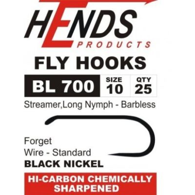 Fly Tying Hook Hends BL700 – Size 12