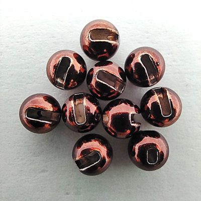 Hends Tungsten Beads 2,3mm TPAH - Hnedá anodizovaná