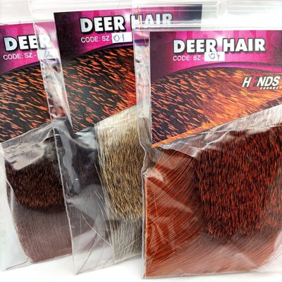 Hends Deer Hair SZ12 - Hrdzavá