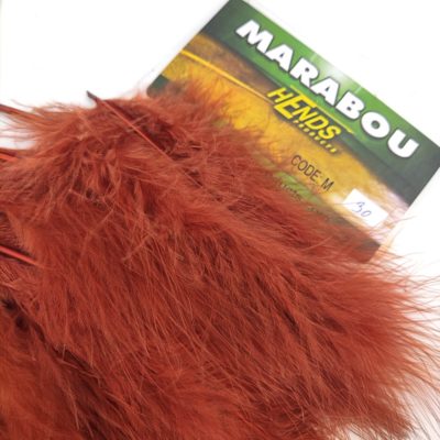 Hends Marabou Perie M30 - Hnedá hrdzavá