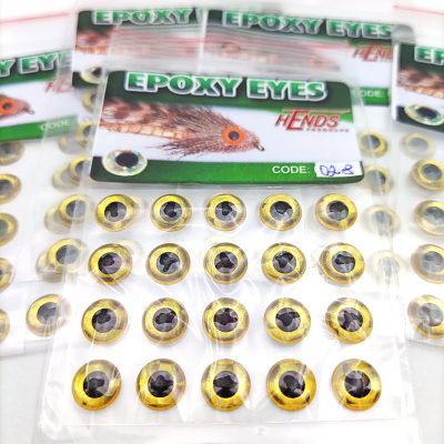 Hends Epoxy Eyes 5mm EE02 - Holographic Gold