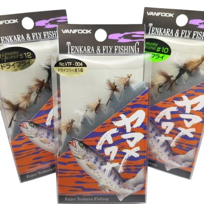 Vanfook Set Suchých Mušiek Dry Fly - Tenkara VTF-005 #18 (5ks)