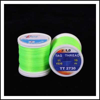 Hends Tag Thread 1mm 10m TT2730 - Fluo Green