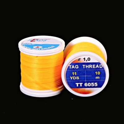 Hends Tag Thread 1mm 10m TT6055 - Oranžová