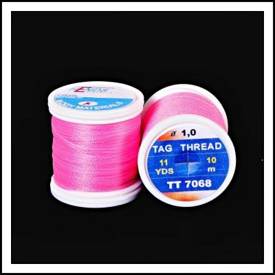 Hends Tag Thread 1mm 10m TT7068 - Pink