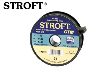 STROFT GTM 100m 0.12mm 1.8kg - Modro šedá priehľadná