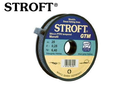 STROFT GTM 25m 0.14mm 2.3kg - Blue/Grey Transparent