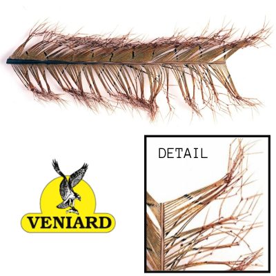 Veniard Cock Pheasant Center Tail - Black