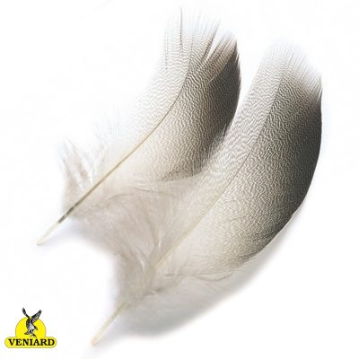 Perie divá kačka - Veniard Mallard Duck Selected Shoulder Feathers - Natural Bronze - Large