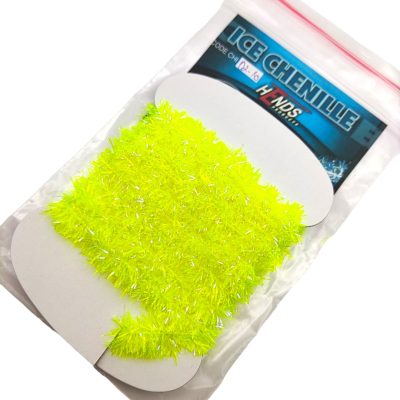 Hends Ice Chenille CHI02 4mm 1.5m - Fluo Yellow