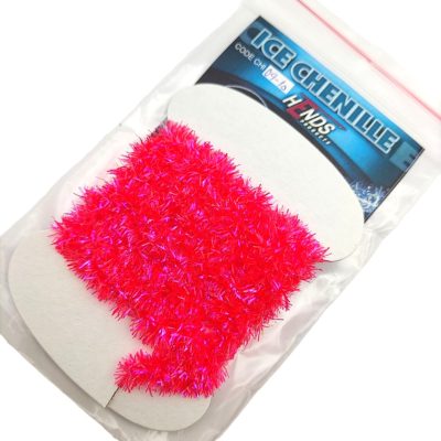 Hends Ice Chenille CHI09 4mm 1.5m - Red