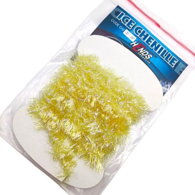 Hends Ice Chenille CHI10 4mm 1.5m - Light Yellow