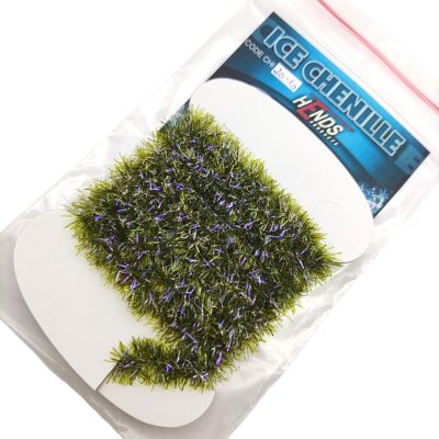 Hends Ice Chenille CHI20 4mm 1.5m - Olive