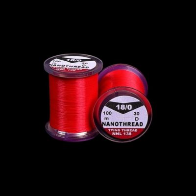 Hends Nanothread 30D 18/0 100m NNL138 - Red (Large Spool)