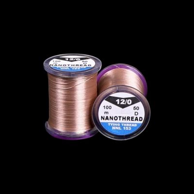 Hends Nanothread 50D 12/0 100m NNL153 - Light Brown (Large Spool)