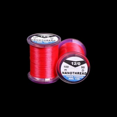 Hends Nanothread 50D 12/0 100m NNL158 - Red (Large Spool)