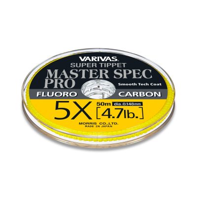 Varivas Super Tippet Master Spec PRO Fluorocarbon 4X 50m 5.4lb 0.165mm